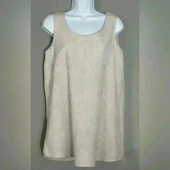 Cynthia Rowley 100% Linen Women Tunic Top (M11) - Picture 1 of 11